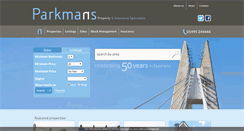 Desktop Screenshot of parkmans.co.uk